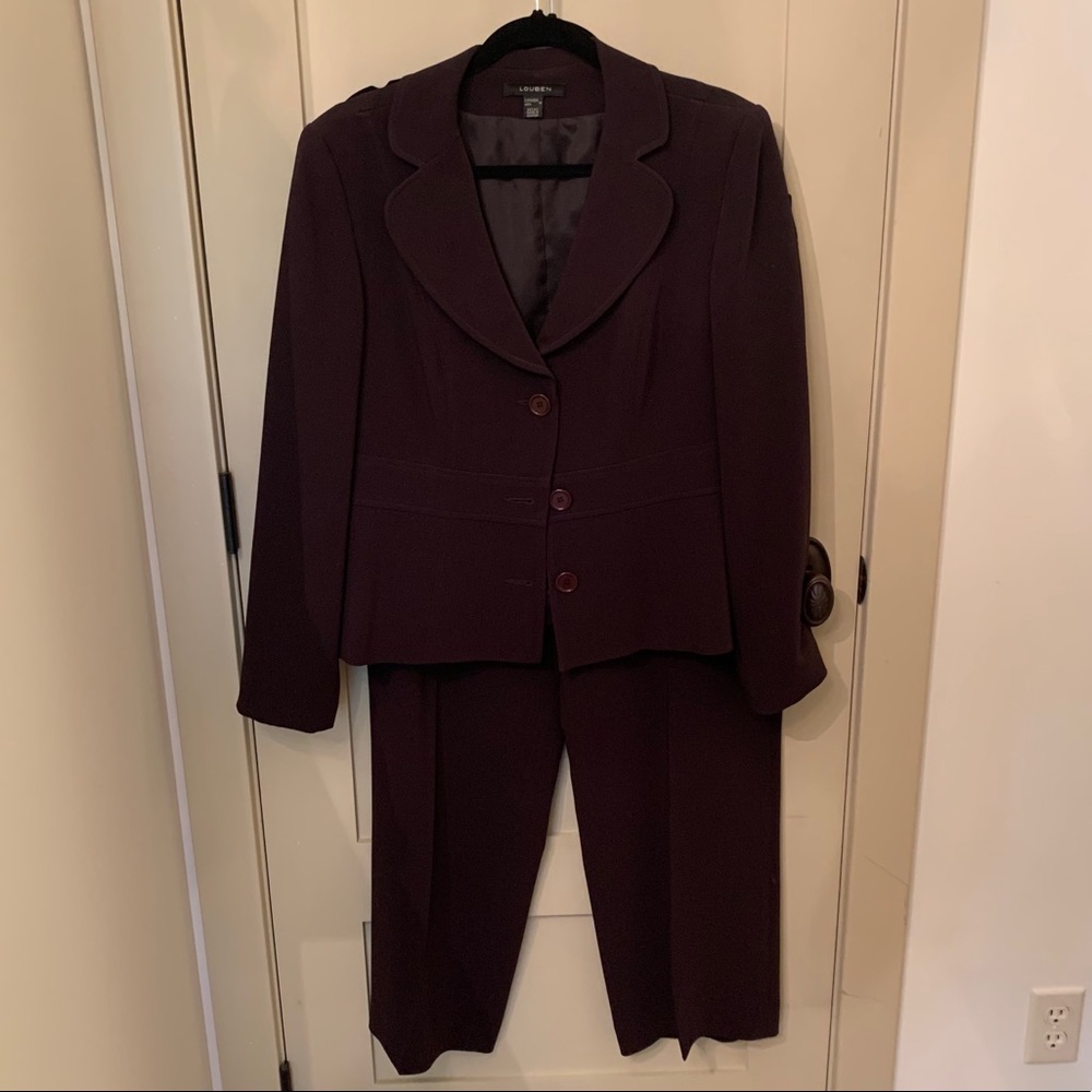 Louben brown pantsuit